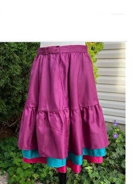 Retro Disco - 2KY Skirt Set • Custom Vintage 3 Layered 3 Colours  Mini Skirts 🇨🇦